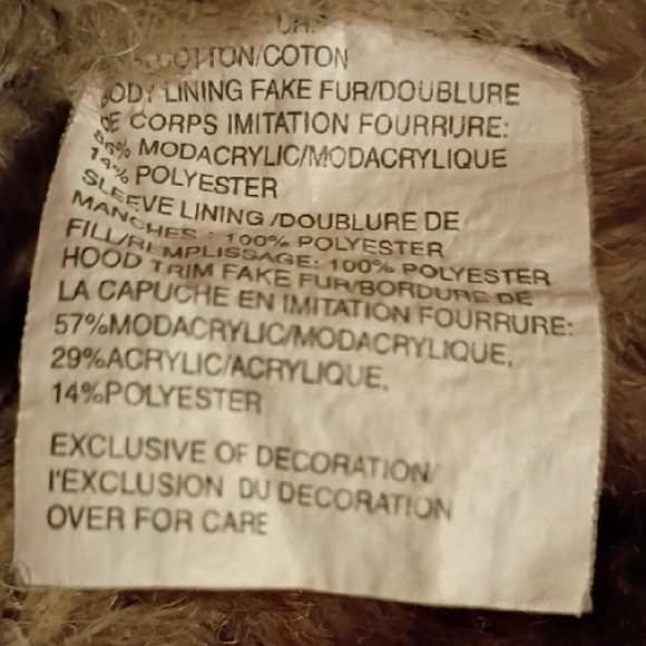 Abercrombie & Fitch Vintage / Retro Bomber Jacket with Faux Fur Trim. Size Med. - Picture 11 of 14